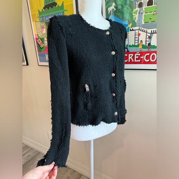 IRO Agnette Tweed Jacket - Size 36 (US 4/6) - Picture 6 of 12